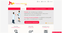Desktop Screenshot of happyneuron.fr